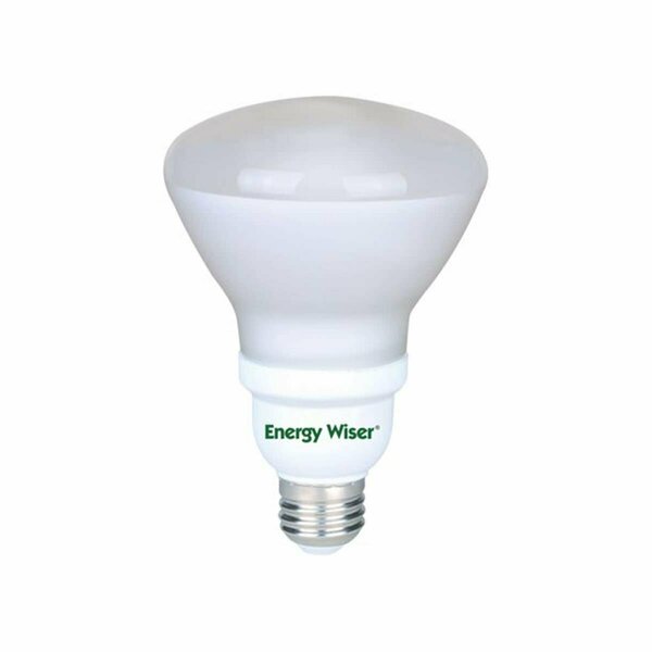 Bulbrite 23 Watt Frost Energy Wiser Reflector R40 Medium E26 CFL Bulb, 4PK 861460
